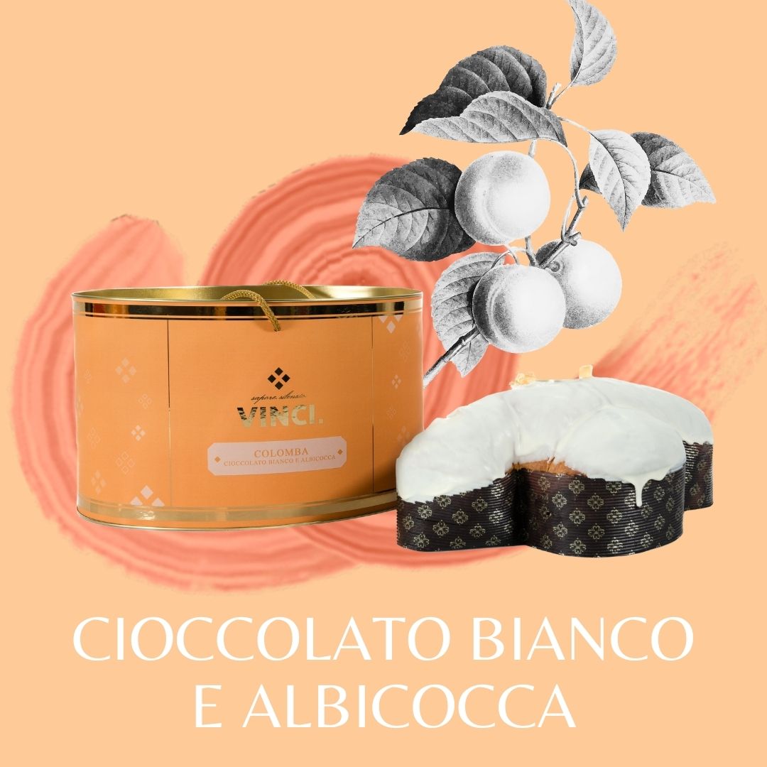White Chocolate and Apricot Colomba
