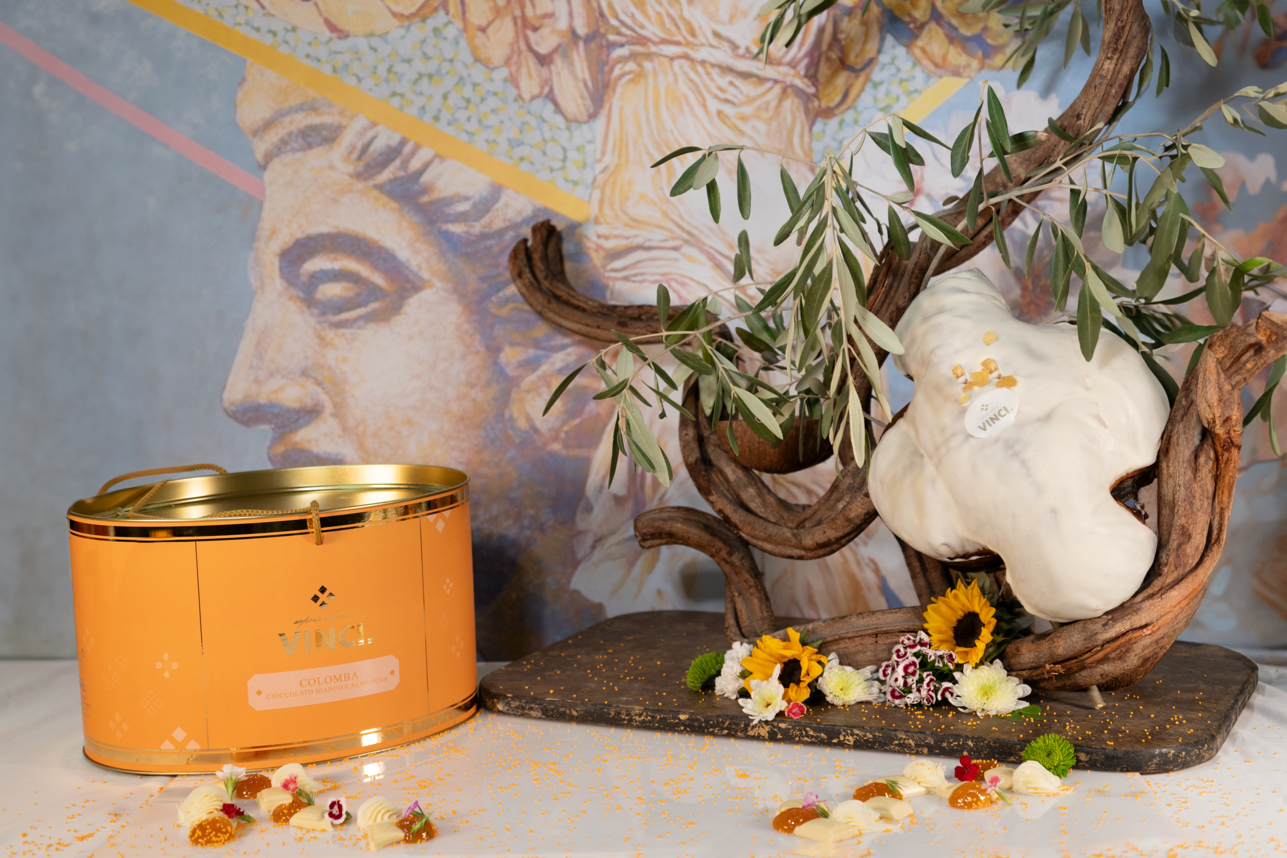 White Chocolate and Apricot Colomba - Image 3