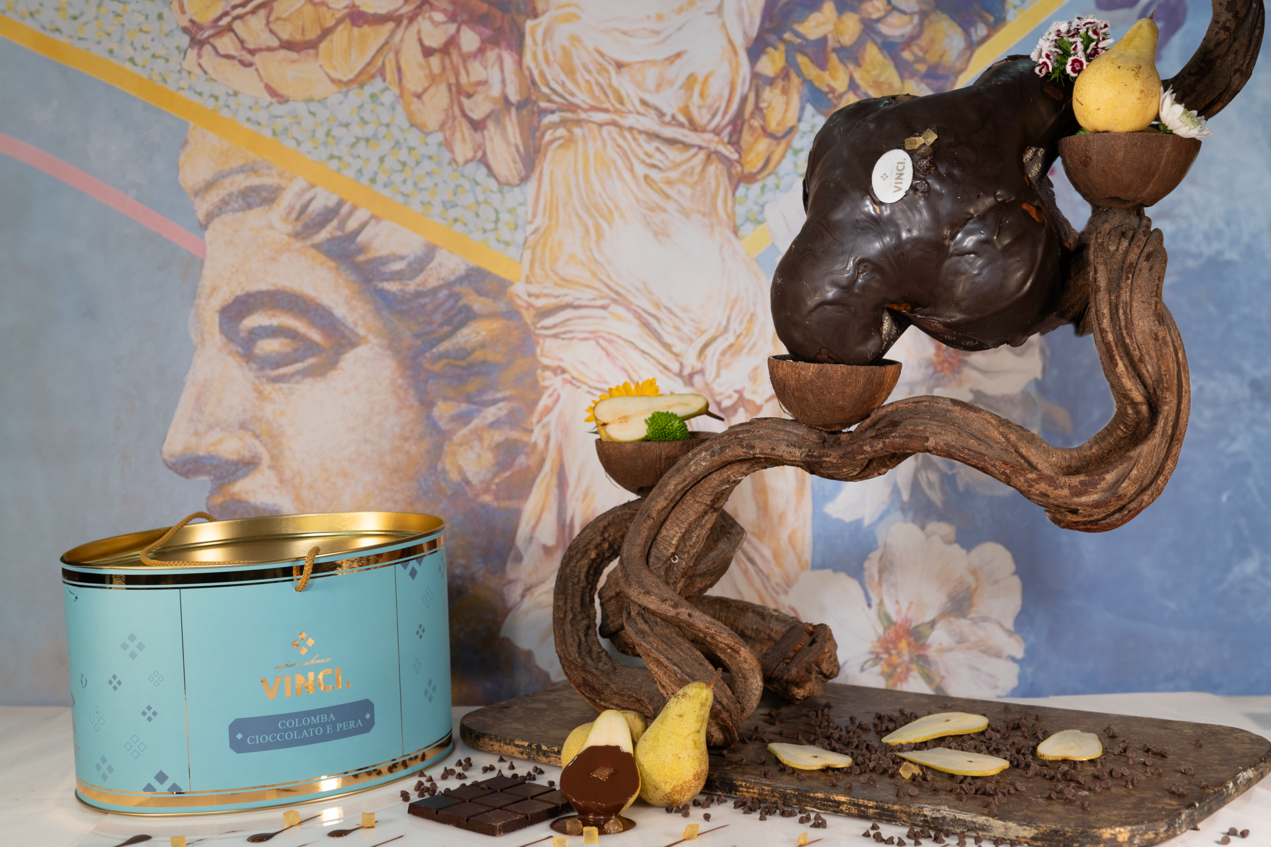 Chocolate and Pear Colomba - Image 3